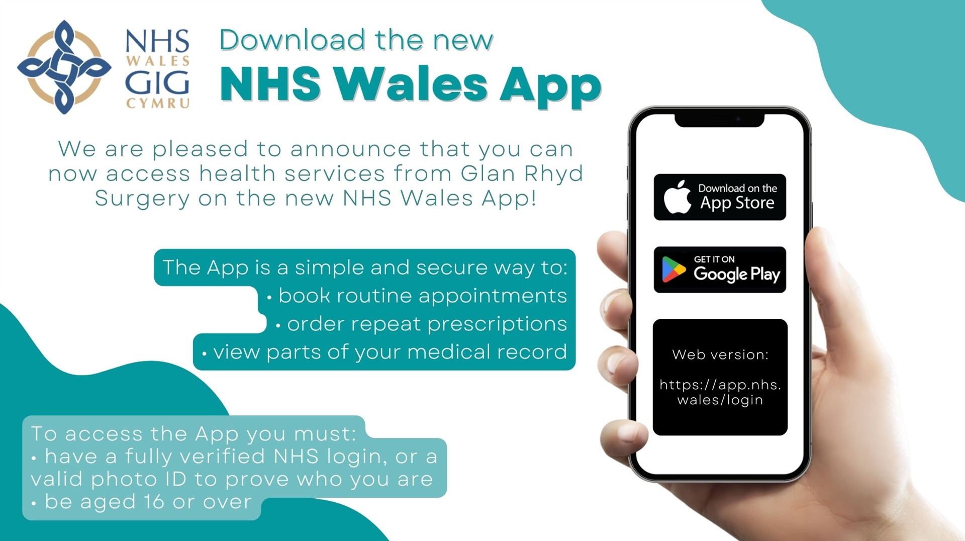 NHS WALES APP